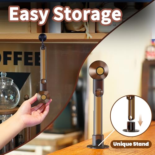 Mudygelay Coffee Scoop with Funnel for Ground Coffee, Protein Powder & Tea, for Reusable K Cup Refiller, 2TBSP Mess-Free, Funnel Design Prevents Spills (Translucent Brown, 1-Pack) - Image 4