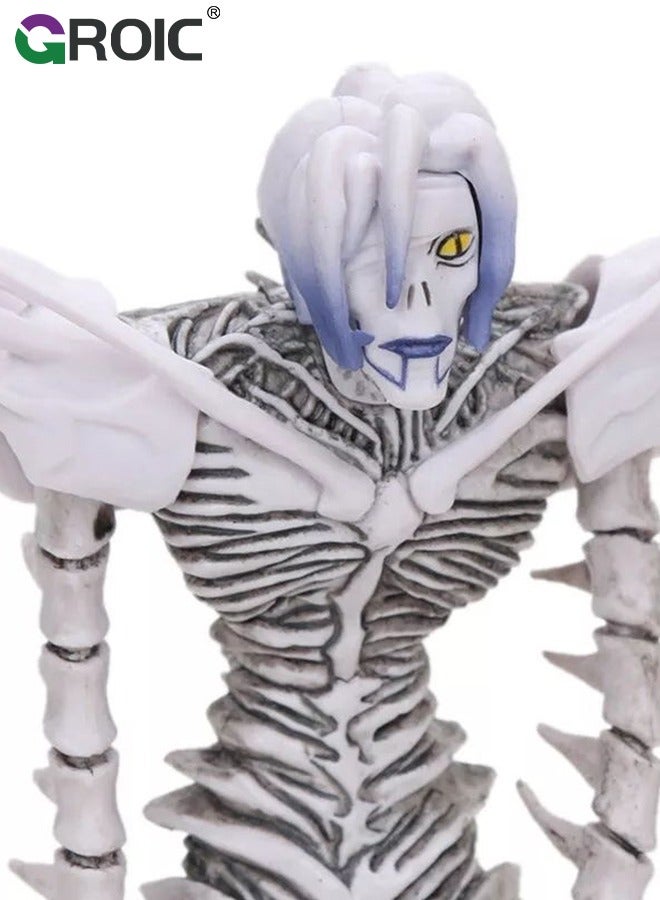 جرويك قطعتان من شخصية مذكرة الموت، نموذج تمثال Ryuuku & Rem من PVC مجموعة شخصيات كرتونية من PVC هدايا تزيين المكتب، مجموعة شخصيات الحركة من مجموعة مذكرة الموت Ryuk Rem - Image 5