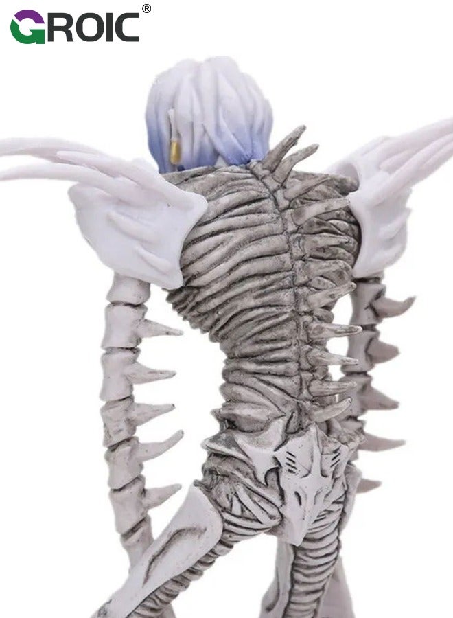 جرويك قطعتان من شخصية مذكرة الموت، نموذج تمثال Ryuuku & Rem من PVC مجموعة شخصيات كرتونية من PVC هدايا تزيين المكتب، مجموعة شخصيات الحركة من مجموعة مذكرة الموت Ryuk Rem - Image 4