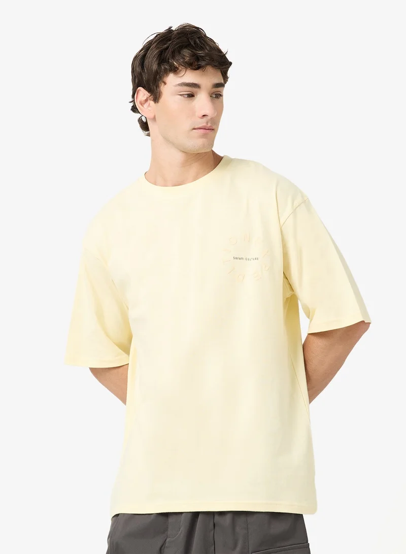 Seventy Five Graphic Print Regular Size Tees