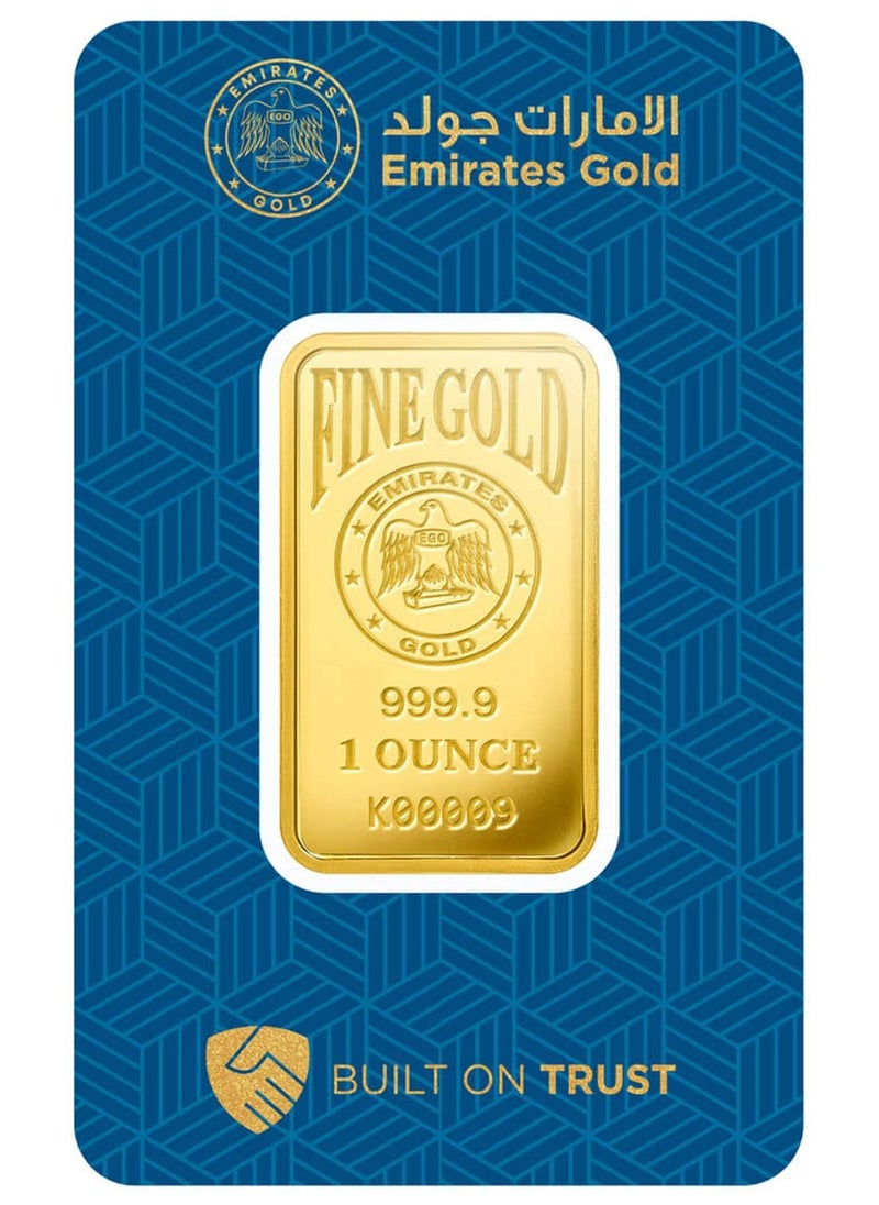 Emirates Gold Emirates Gold 1oz Gold Bar 24KT - 1 Ounce  - Image 3
