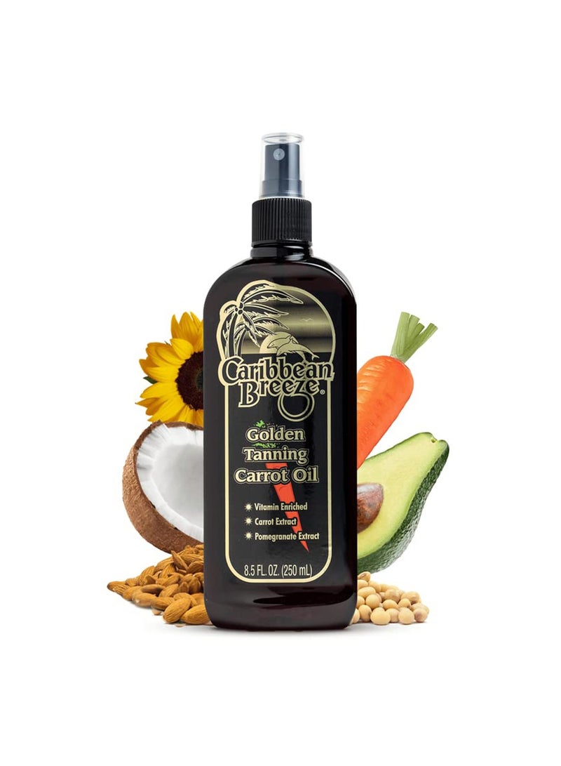 كاريبيان بريز كاريبين بريز زيت تان تسمير البشرة بالجزر - Image 3