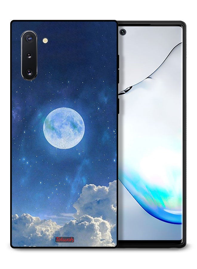 Tolwak Samsung Galaxy Note 10 Protective Case Cover Moon Clouds - Image 1