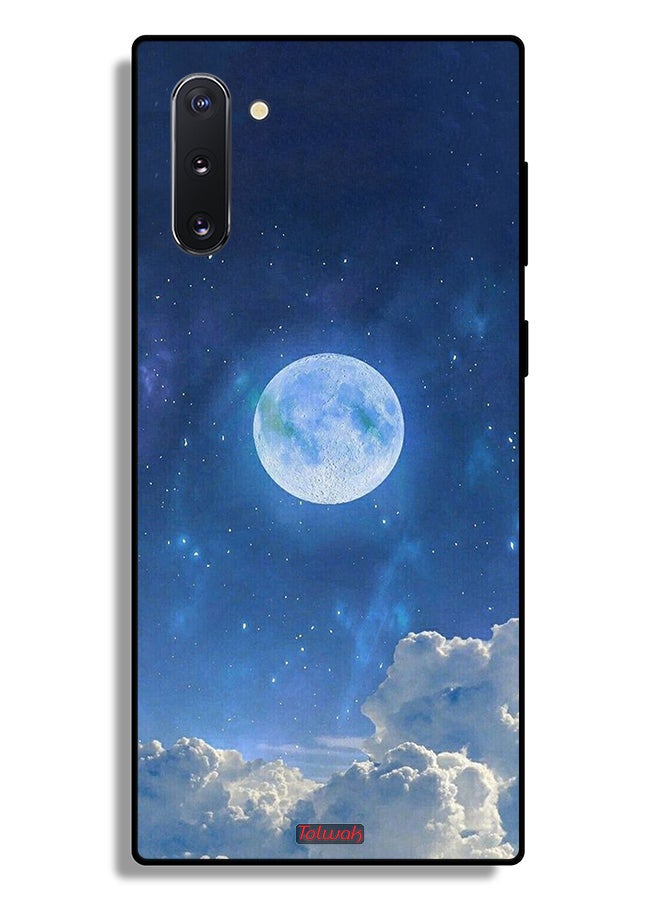 Tolwak Samsung Galaxy Note 10 Protective Case Cover Moon Clouds - Image 2