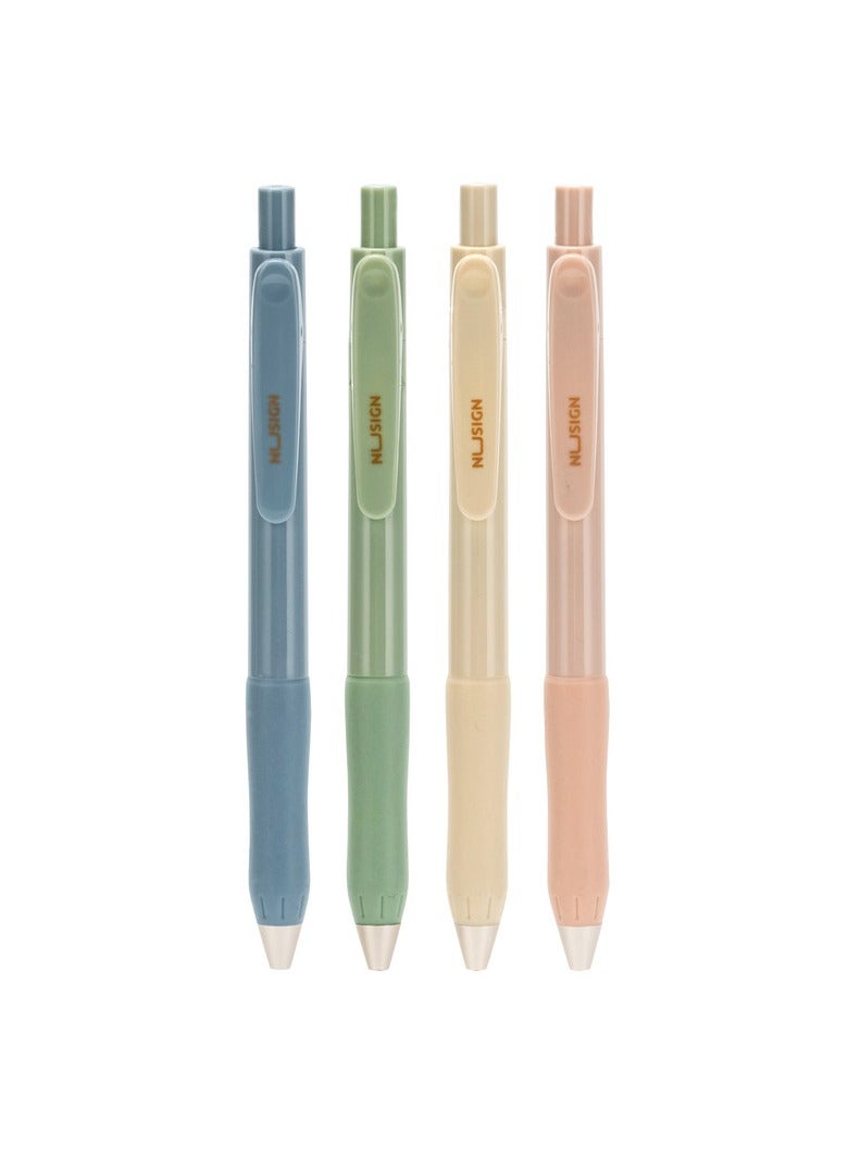 Deli NS576 Gel Pen – Conical Tip Black Ink – Lightweight Design for Smooth Daily Writing – Perfect for School, Office, or Journaling - Image 1