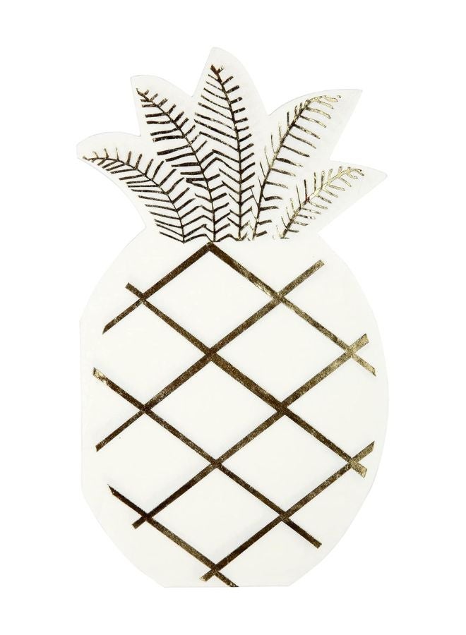 Meri Meri Pineapple Napkins - Image 4
