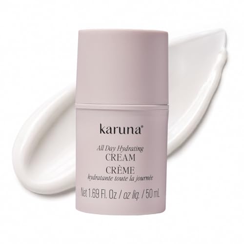Karuna All Day Hydrating Face Cream AntiAging Gel Moisturizer with Watermelon Extract Hyaluronic Acid Goji Berry Aloe Lightweight KBeauty Moisturizer for All Skin Types 50ml - Image 1