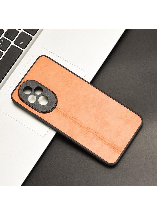 S-TOP Case For Honor 200 Pro Cow Pattern Sewing Card Bag Phone Case - Image 2