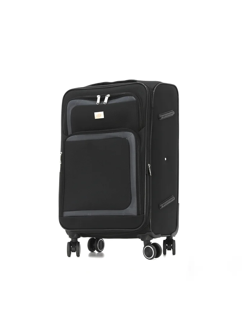 Capital CAPITAL 4-Piece Soft Luggage Set (20/24/28/32 Inch), Expandable, 4 Wheels