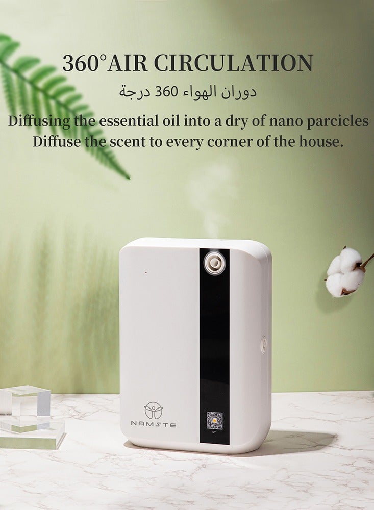 Namste Oil Diffusers Essential Oil Smart Scent Diffuser Machine (Black) - Image 2