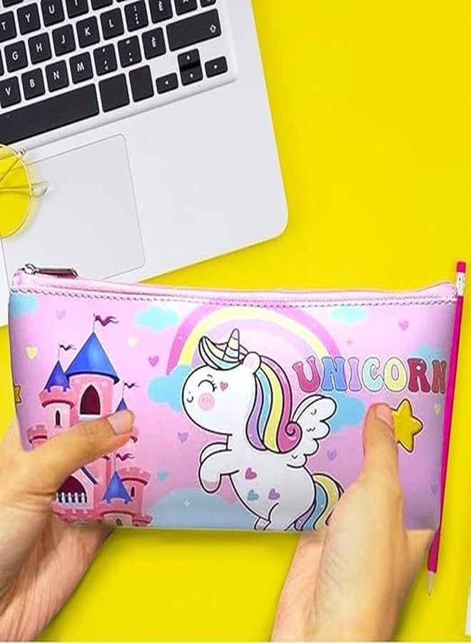 Tera13 TERA 13 Unicorn Stationery Combo for Girls 12pcs Stationery Set, Cute Stationary for Girls, Unicorn Stationary Kit for Kids Return Gift for Girls, Stationary Set Return Gifts, Diwali Gift for Kids - Image 4