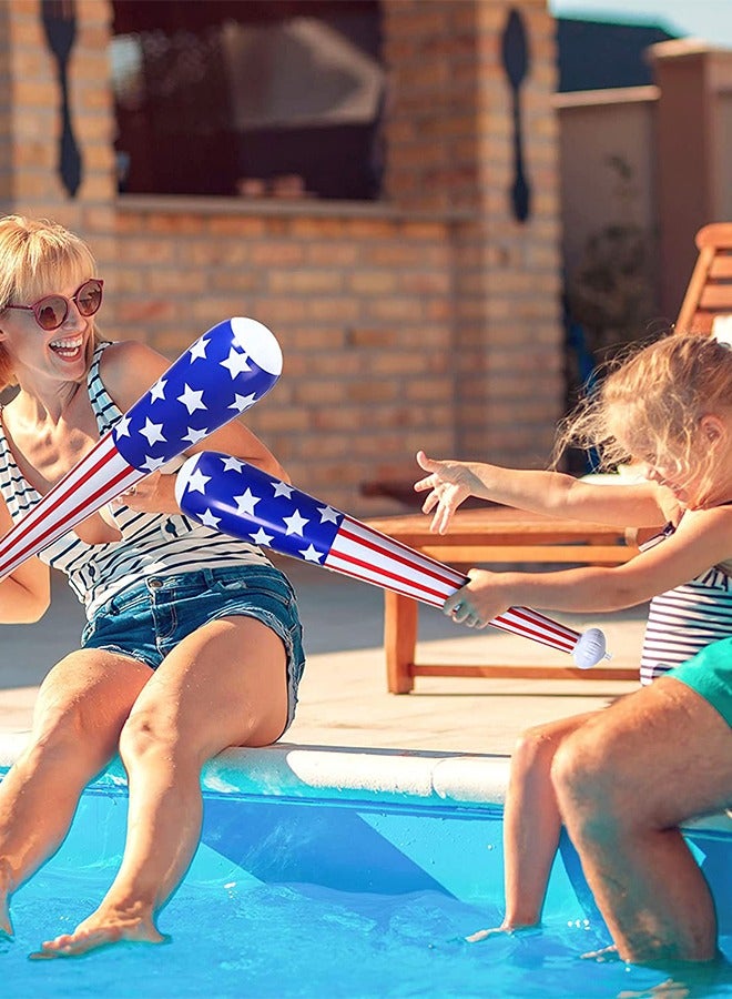 GROIC 3 Pcs Set of Inflates Baseball Beach Ball Baseball Bat Inflates,  Including Beach Ball Baseball and 2 Inflatable Baseball Bat, Kids Baseball Pool Toys for Pool Beach Fun Sports Game - Image 5