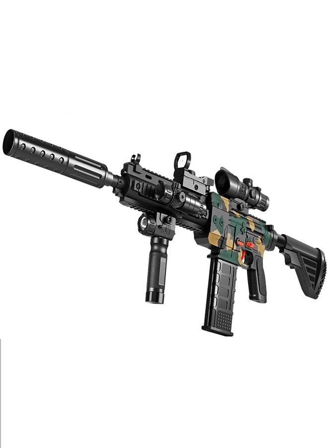 بندقية هجومية كهربائية M416 بتصميم تمويهي لإطلاق كرات ناعمة للعب في الهواء الطلق - Image 3