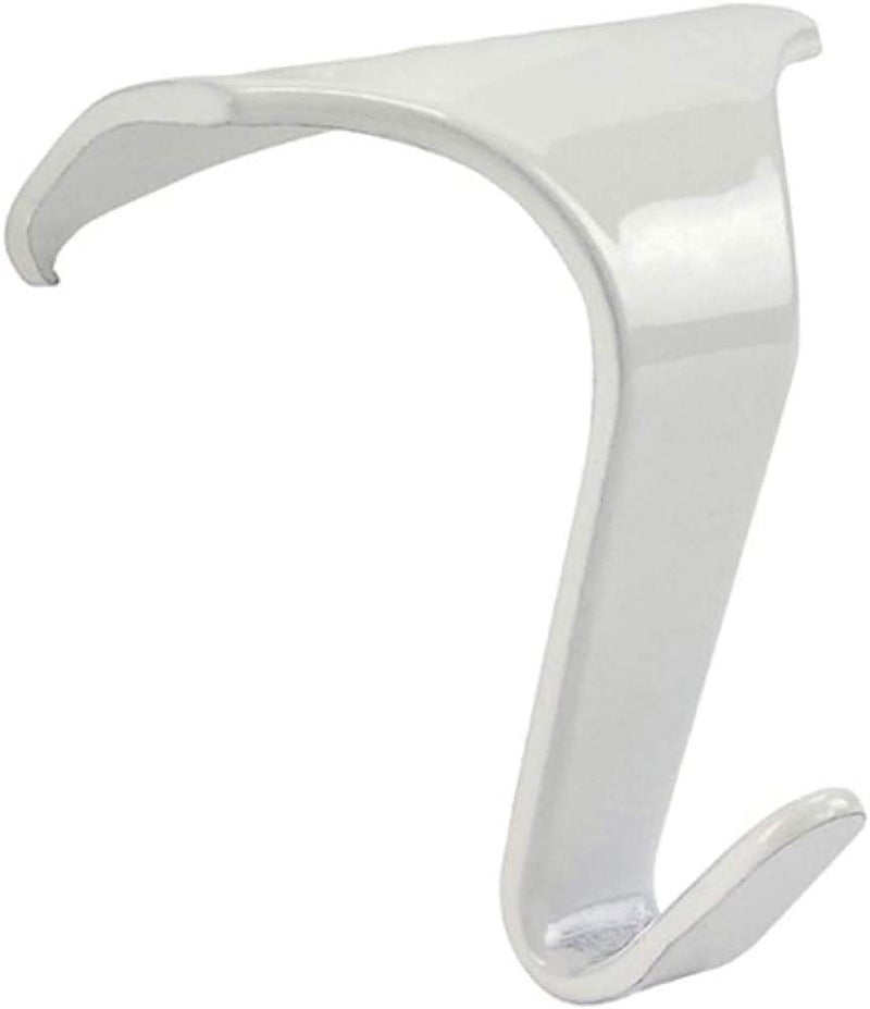Taskar Molding Hooks White - Contemporary/Heavy Duty for Picture Rails (10 Pack) - Image 2