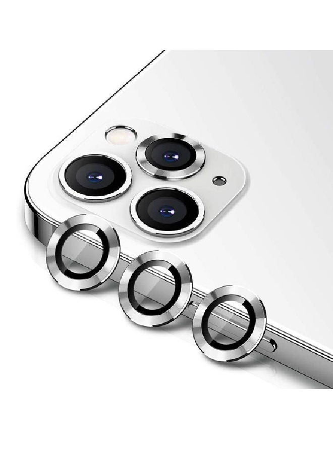 Zolo Anti Scrach HD Premium Tempered Camera Lens Protector for 12 PRO Silver 