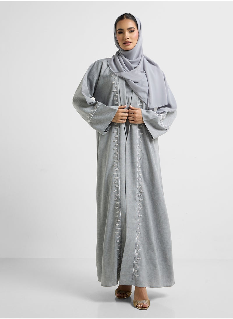 Khizana Abaya With Inner Dress & Sheila  - Image 1