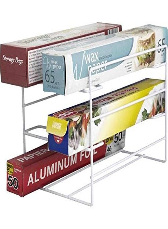 OGFC 21555 Wrap Organizer Shelving Rack, Aluminum Foil rack, Stretch film rack - White - Image 3