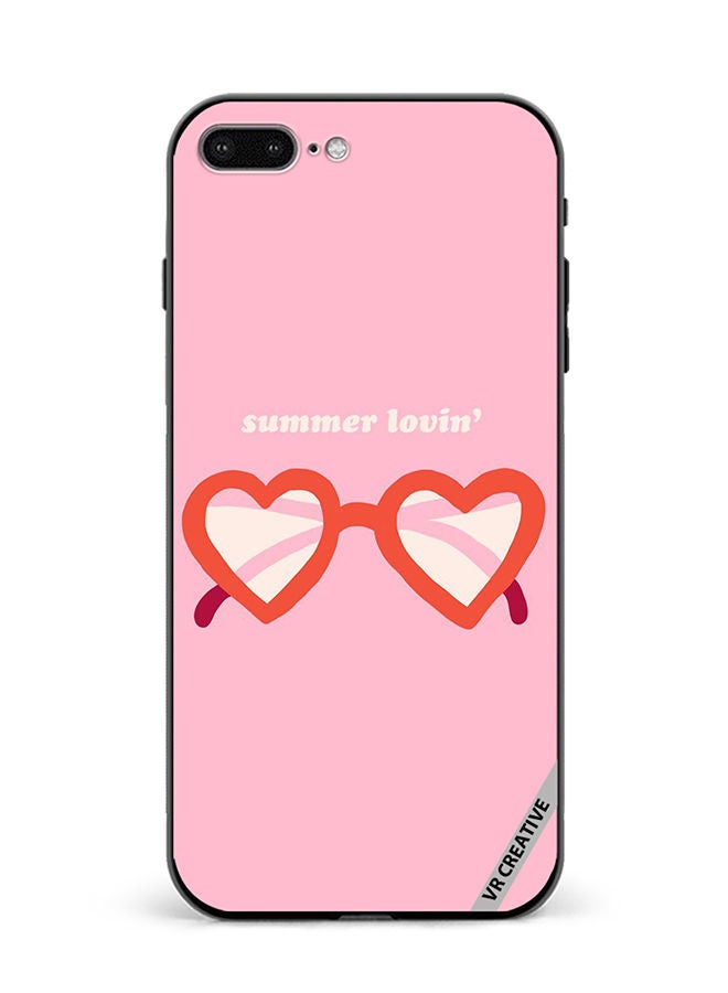 VR CREATIVE Protective Case Cover For Apple iPhone 7 Plus/8 Plus Summer Lovin Design Multicolour - Image 1
