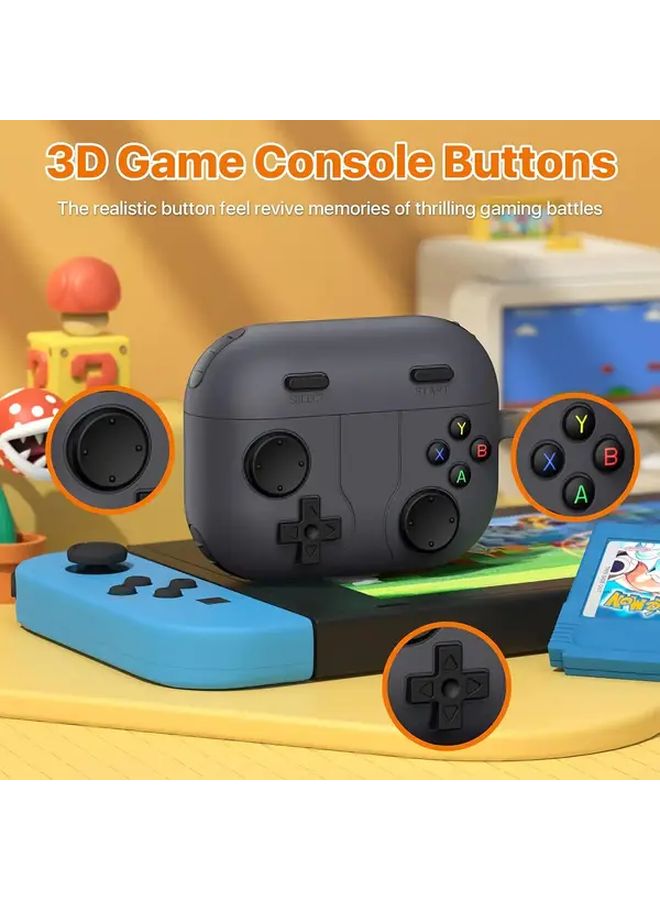 Gray Airpods Pro 3 Case Cover With Shockproof Protection And Cleaner Kit - Image 2