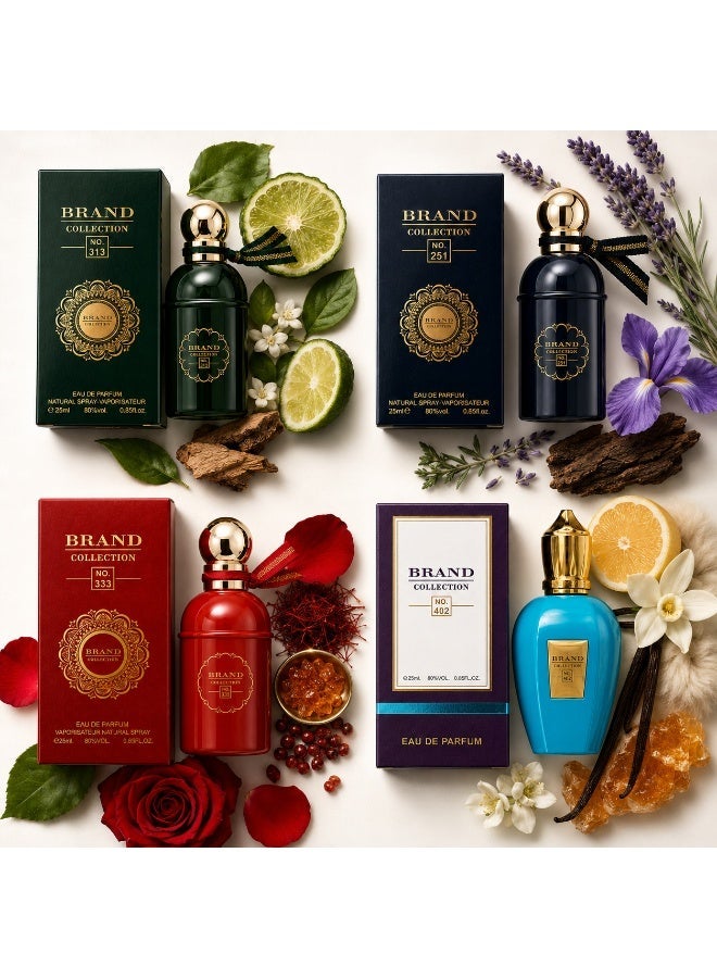 براند كوليكشون مجموعه عطور براند كوليكشون مكونه من ٤ قطع 25 مل - Image 2