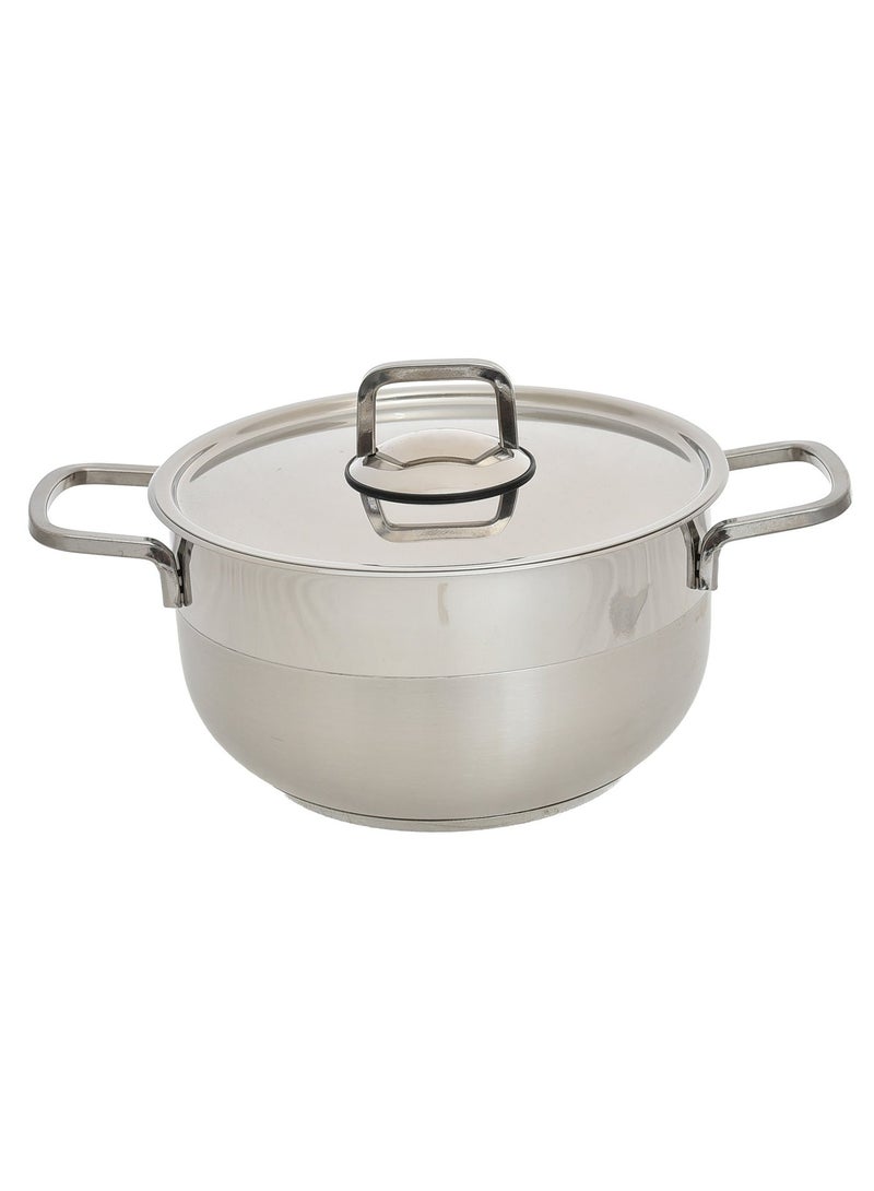 Lines stainless steel cookware set, Turkish made, 10 pieces - Image 5