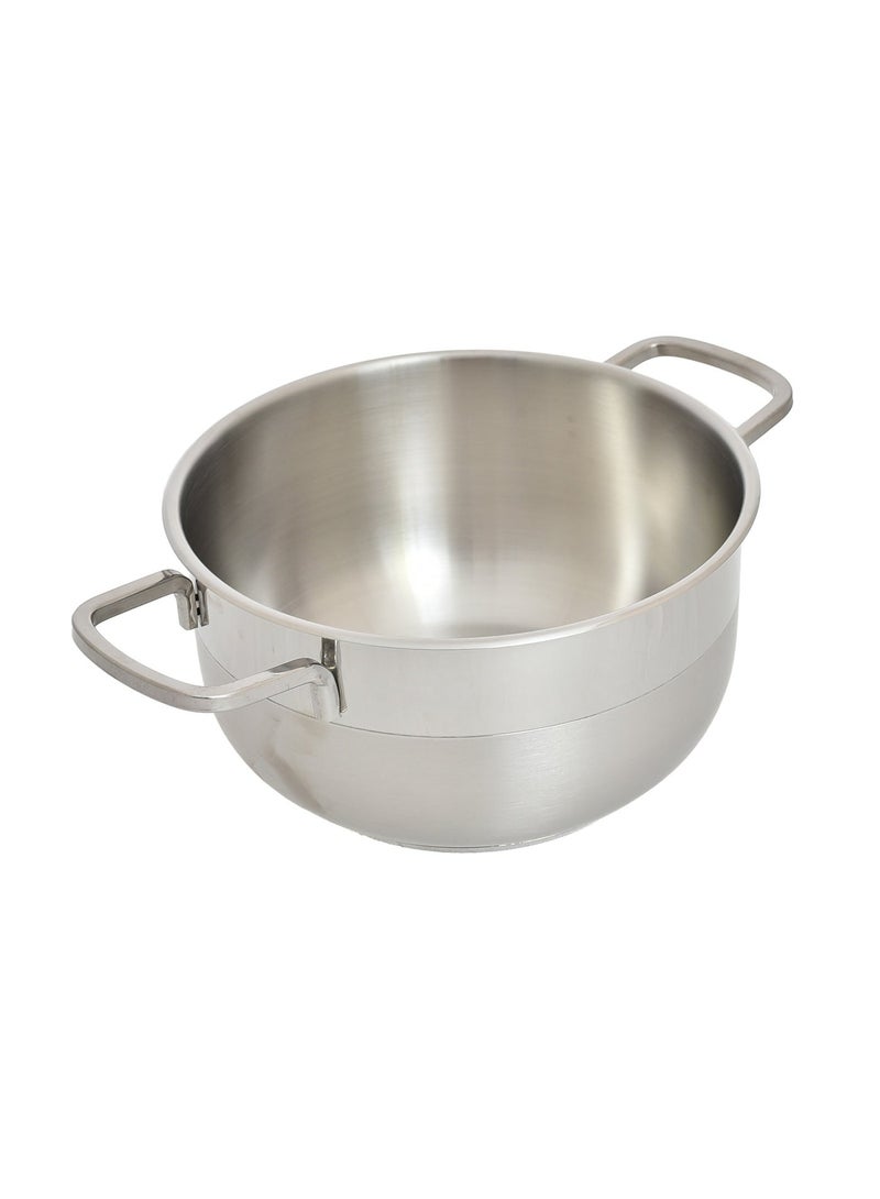 Lines stainless steel cookware set, Turkish made, 10 pieces - Image 1