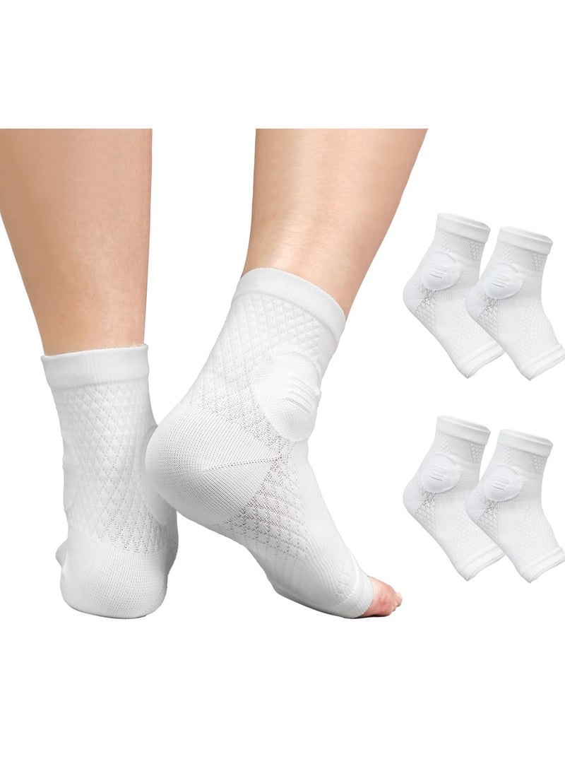 2 Pairs of Compression Socks for Neuropathy - Instant Relief from Pain, Swelling, and Numbness, Size L - Image 1