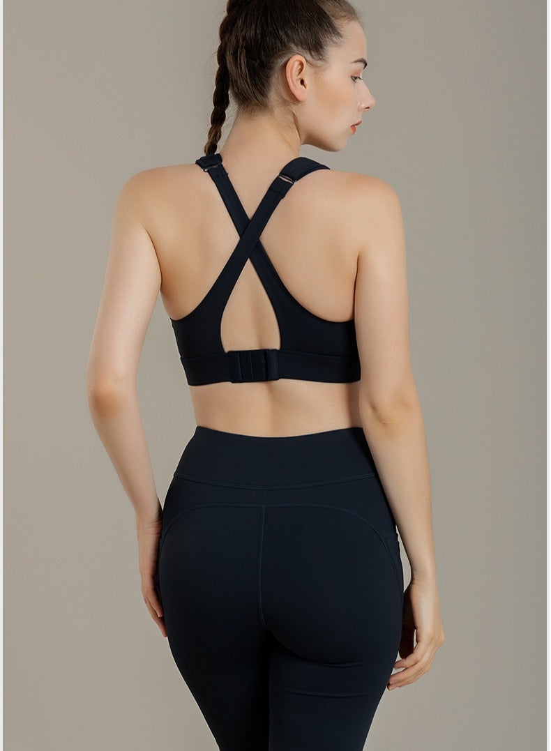 Loquat Women Quick Dry Breathable Yoga Pants Black - Image 2