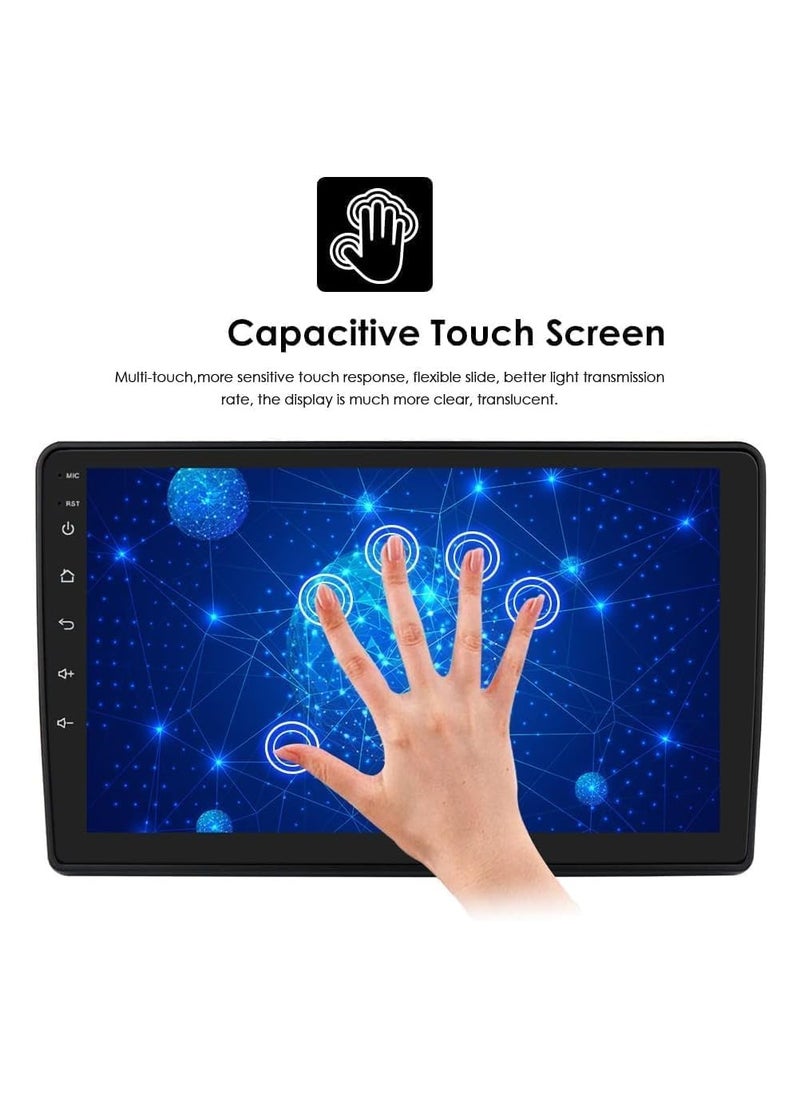 Android Car Stereo for Ford Escape Kuga 2 2013-2017 1GB RAM 32GB ROM 9 Inch Support MirrorLink WiFi BT, 2.5D IPS Touch Screen with AHD Camera Included