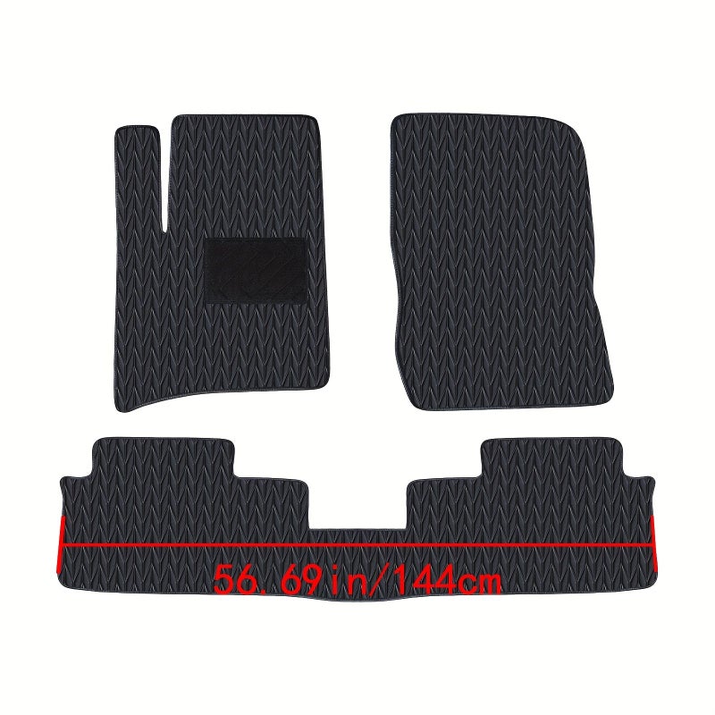 Floor Mats Compatible With 2006-2015 Audi Q7 SQ7 All Weather Protection Front And Rear Row Full Set Car Liners - Image 2