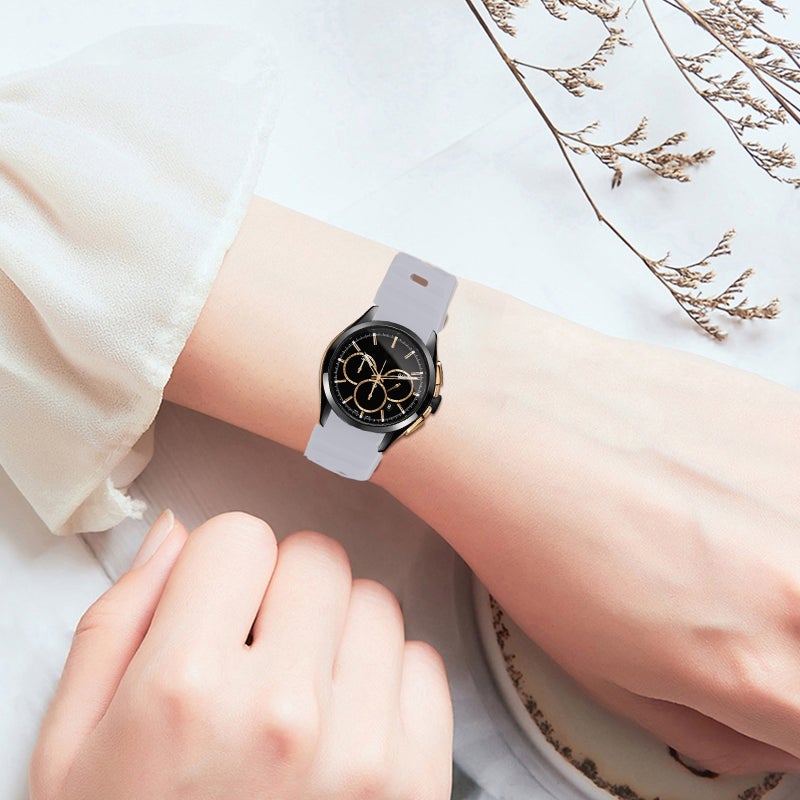 1 Set of Watch Band Silicone Watch Strap Fashion Watch Band Compatible for Watch4/5/6/Watch 4 /Watch 5Pro - Image 4