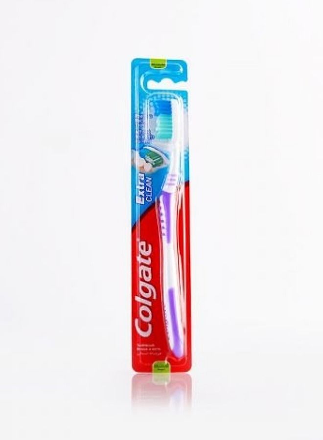 12-Piece Extra Clean Medium Toothbrush Set Multicolour