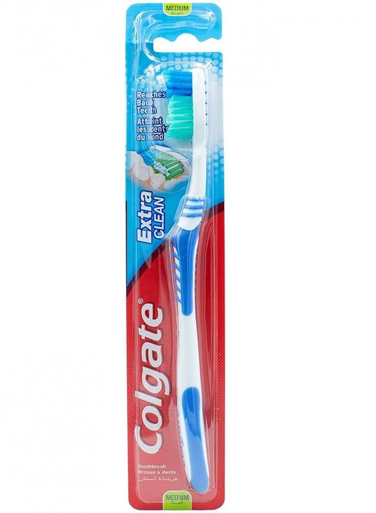 12-Piece Extra Clean Medium Toothbrush Set Multicolour