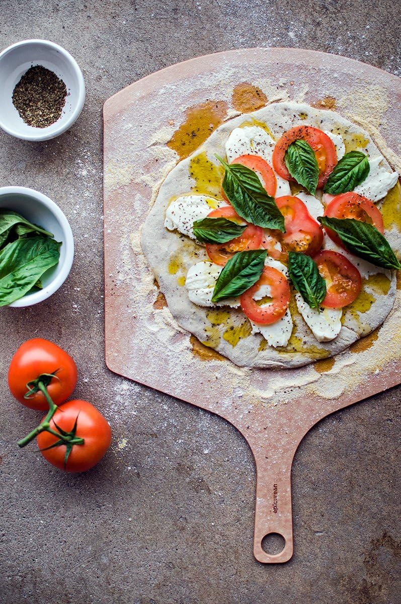 Epicurean Reversible Pizza Peel - 21.5" x 14" Natural Wood - Image 4