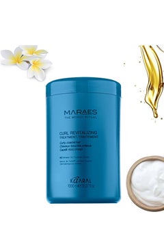 kaaral MARAES Curl Revitalizing Treatment for Curly , Coarse Hair 1000ml  - Image 3