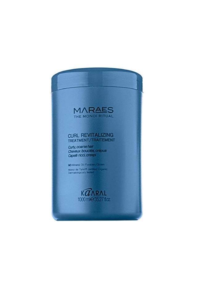 kaaral MARAES Curl Revitalizing Treatment for Curly , Coarse Hair 1000ml - Image 3