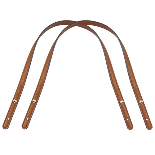 SOPROM 2 Pcs Replacement Straps for Michael Kors Purse with Handbag(Color:Brown) - Image 1