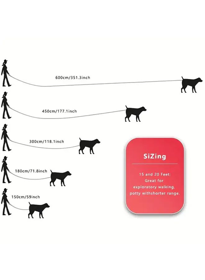 Black Durable Nylon Dog Leash For Pet Walking Training XS - Image 2