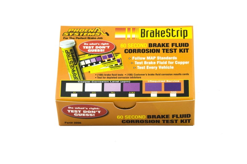 Phoenix Systems (3006-B) Brake Fluid Test Strip Kit, 100 Test Strips and 100 Rating Cards, BrakeStrip, FASCAR - Image 4