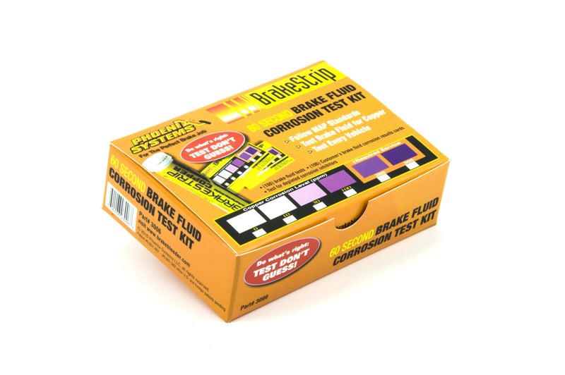 Phoenix Systems (3006-B) Brake Fluid Test Strip Kit, 100 Test Strips and 100 Rating Cards, BrakeStrip, FASCAR - Image 3