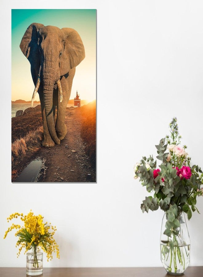 ESCAPER Animal Poster for Wall (12 x 18 inches), Lion Poster, Horse Poster, Elephant Poster, Tiger Poster, Panther Poster, Wolf Poster, Animals Wall Poster (Posters-329-To-334 (6 Qty)) - Image 5