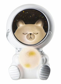 Excefore Night Light for Kids  Spaceman LED Nursery Astronaut Moon Lamps Galaxy Guardian Desktop Decoration Birthday Gift (Space Cat)  - Image 1