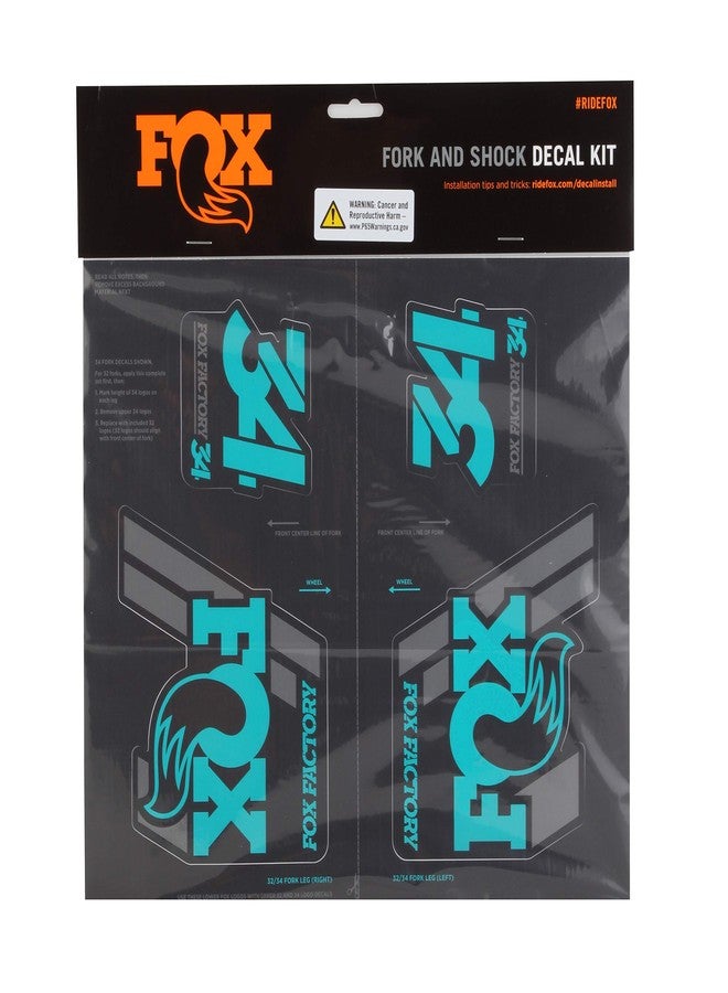 Fox Fork & Shock Decal Kit by Fox Racing Shox - Image 1