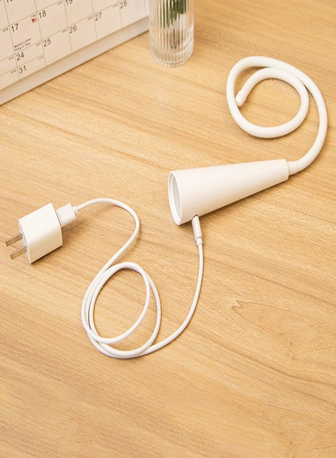 GLOWSERIES مصباح قراءة LED إبداعي من GLOWSERIES لتزيين غرفة الأطفال، مصباح LED قابل لإعادة الشحن وتعديل شدة الإضاءة، 3 ألوان وتعديل سلس للإضاءة، مصباح ليلي لغرفة نوم الأطفال - Image 5