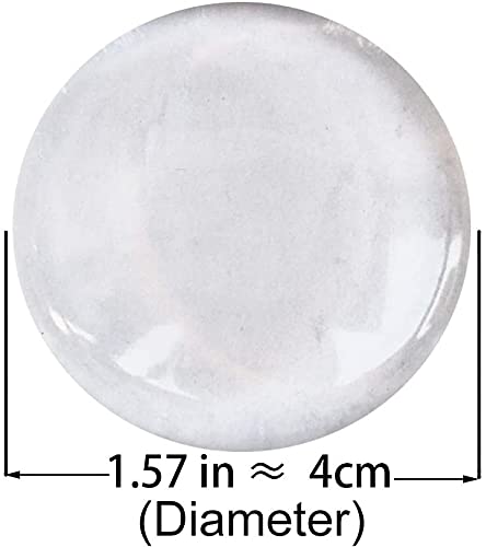 KolorFish Door Knob Wall Shield, 12Pcs Transparent Round Soft Rubber Wall Protector Self Adhesive Door Handle Bumper - Image 3