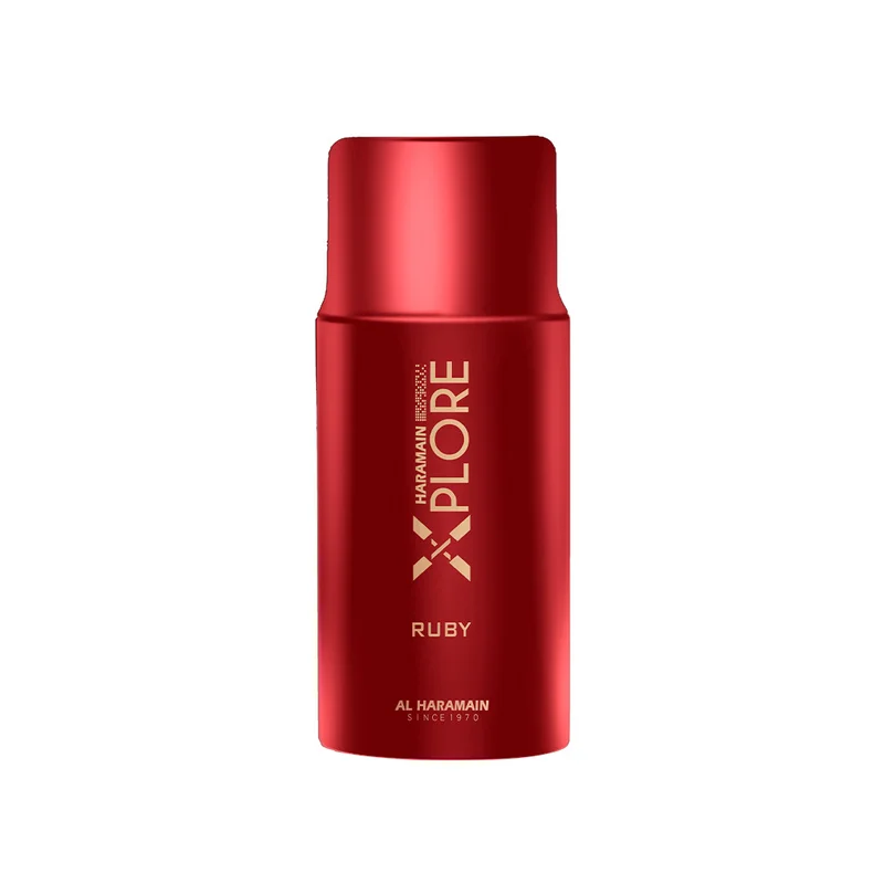 Al Haramain Xplore Ruby Eau de Parfum 100ml | Unisex Perfume | Long-Lasting Fruity, Floral & Woody Scent | Ideal Gift