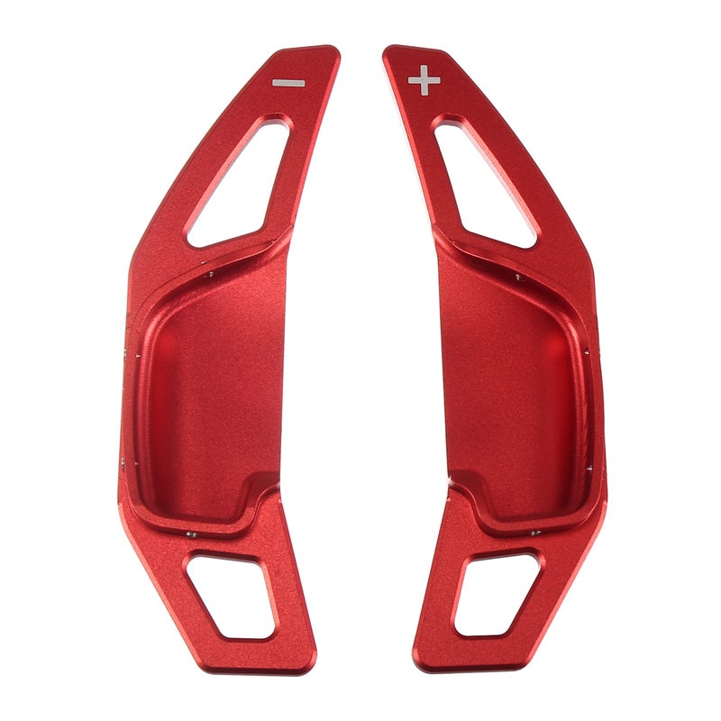 ACROPIX Steering Wheel Shift Paddle Shifter Extension Trim Cover Fit for Toyota Camry Corolla Pack of 2 Red