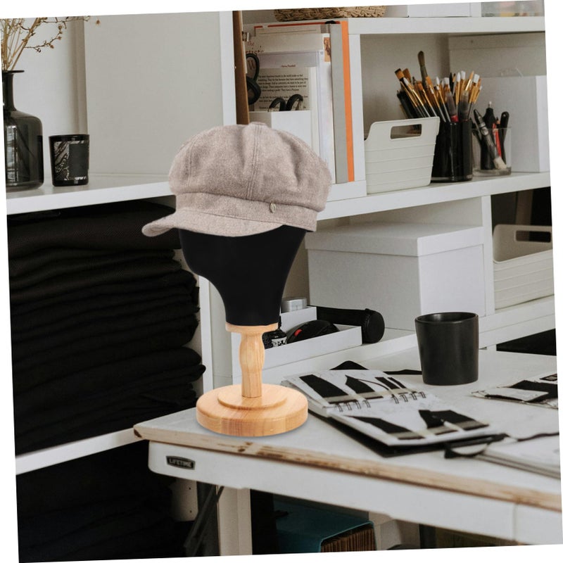 حامل تصفيف الشعر مع القاعدة والقماش لعرض تصفيف الشعر والتجميل - Image 4