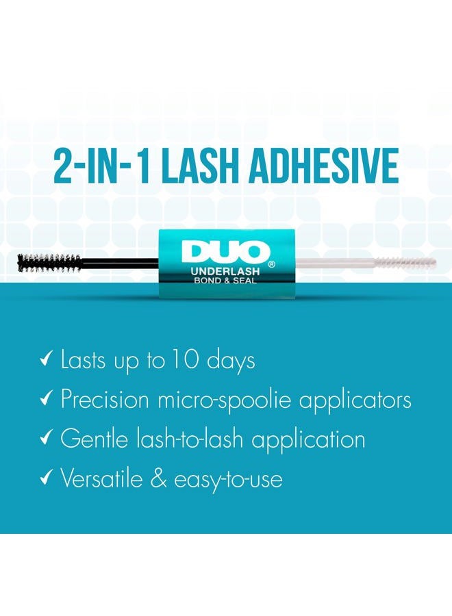 DUO Underlash Lash Bond and Seal – Waterproof, Dual-Ended Lash Cluster Glue, Long-Lasting Hold Eyelash Glue for Eyelash Clusters - Image 4