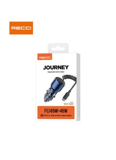 Recci Recci RCC-N22 Car Charger Journey PD 65W Fast Charging  - Image 5